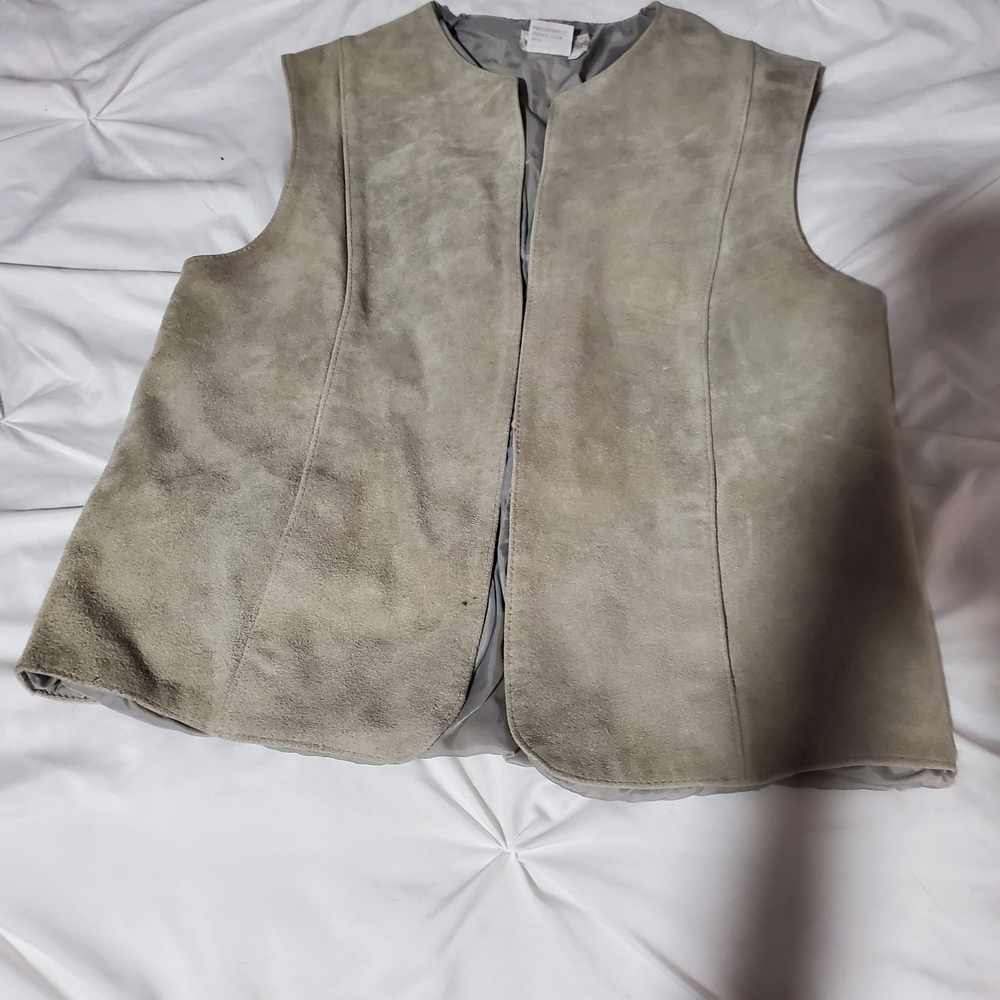 Vintage Grand Tier Suede Leather Vest